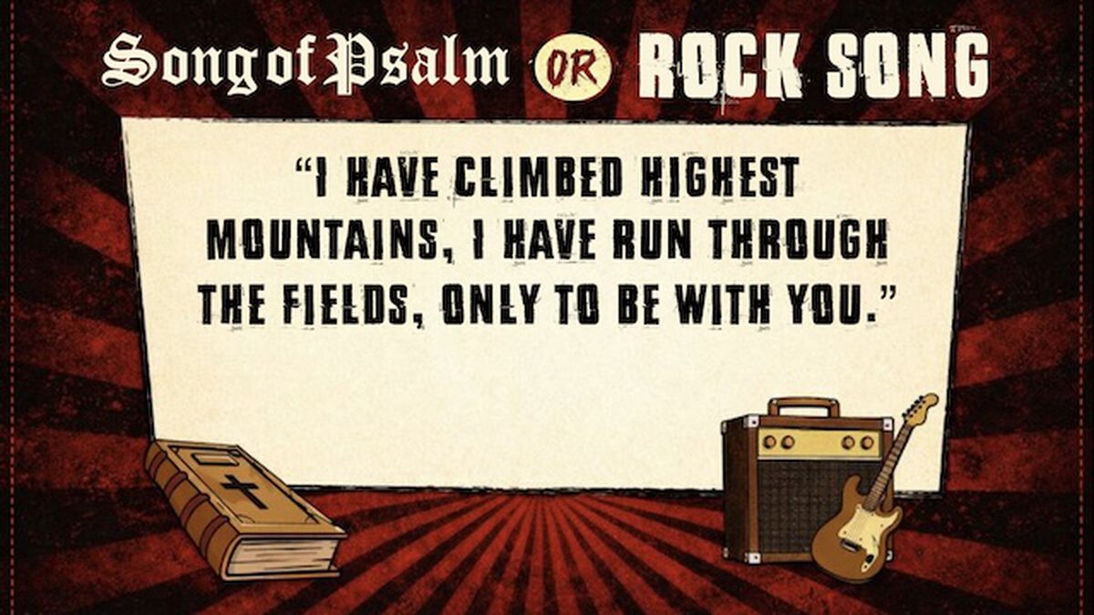 Song of Psalms or Rock Song image number null